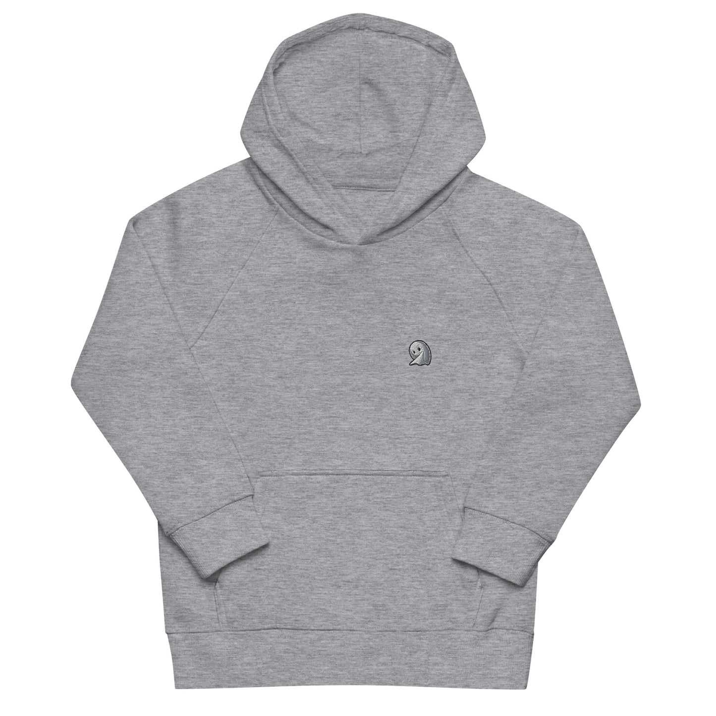 NOMO GHOST Kids Eco Hoodie | Grey