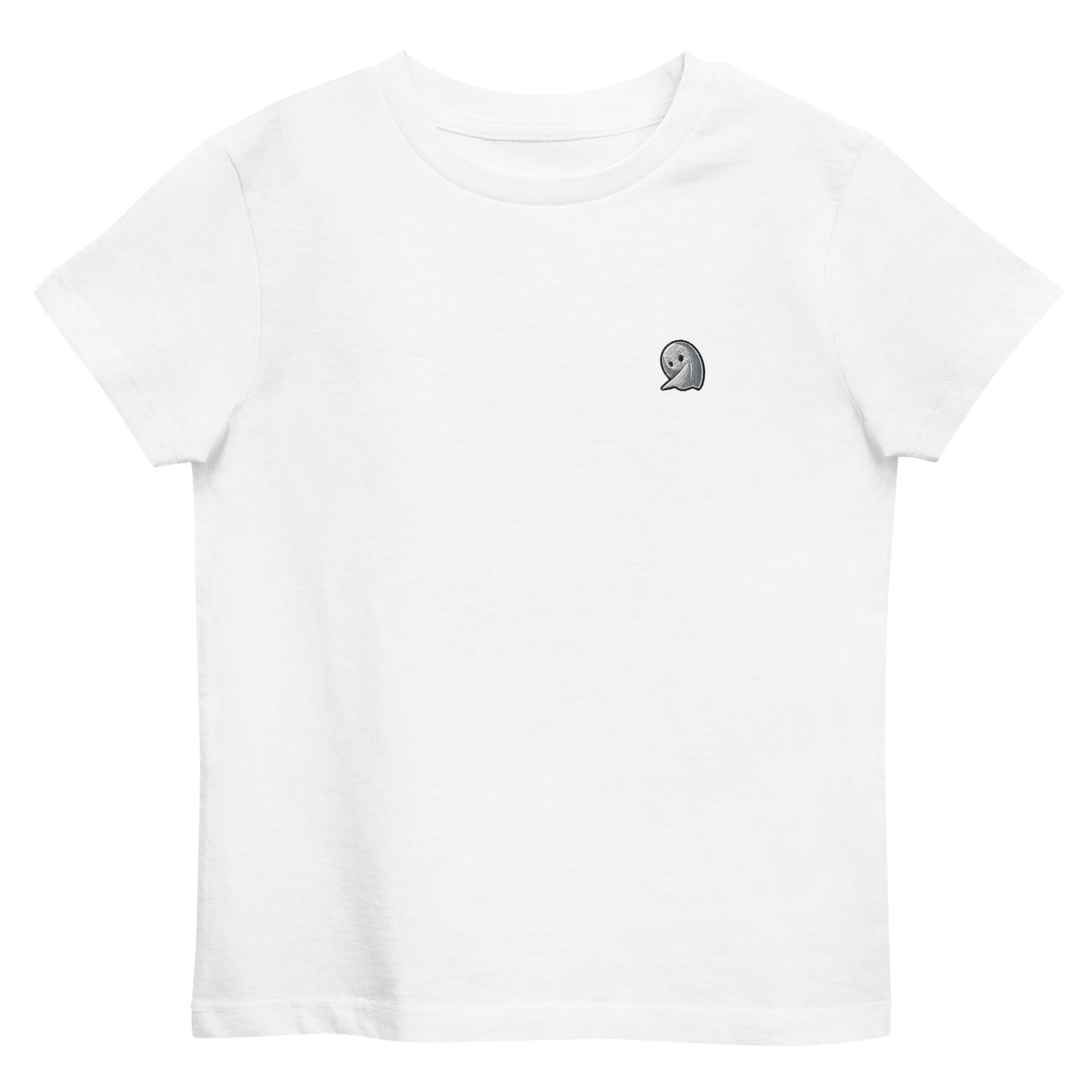 NOMO GHOST Organic Cotton Kids T-Shirt | White