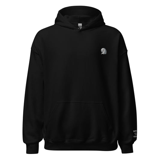 NOMO GHOST Unisex Heavy Blend Hoodie | Black