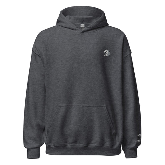 NOMO GHOST Unisex Heavy Blend Hoodie | Dark Grey