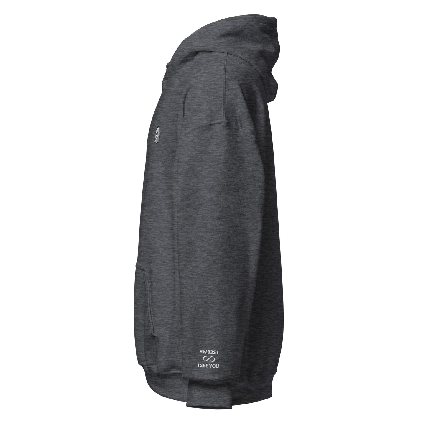 NOMO GHOST Unisex Heavy Blend Hoodie | Dark Grey