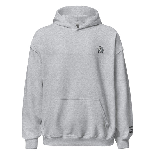 NOMO GHOST Unisex Heavy Blend Hoodie | Light Grey