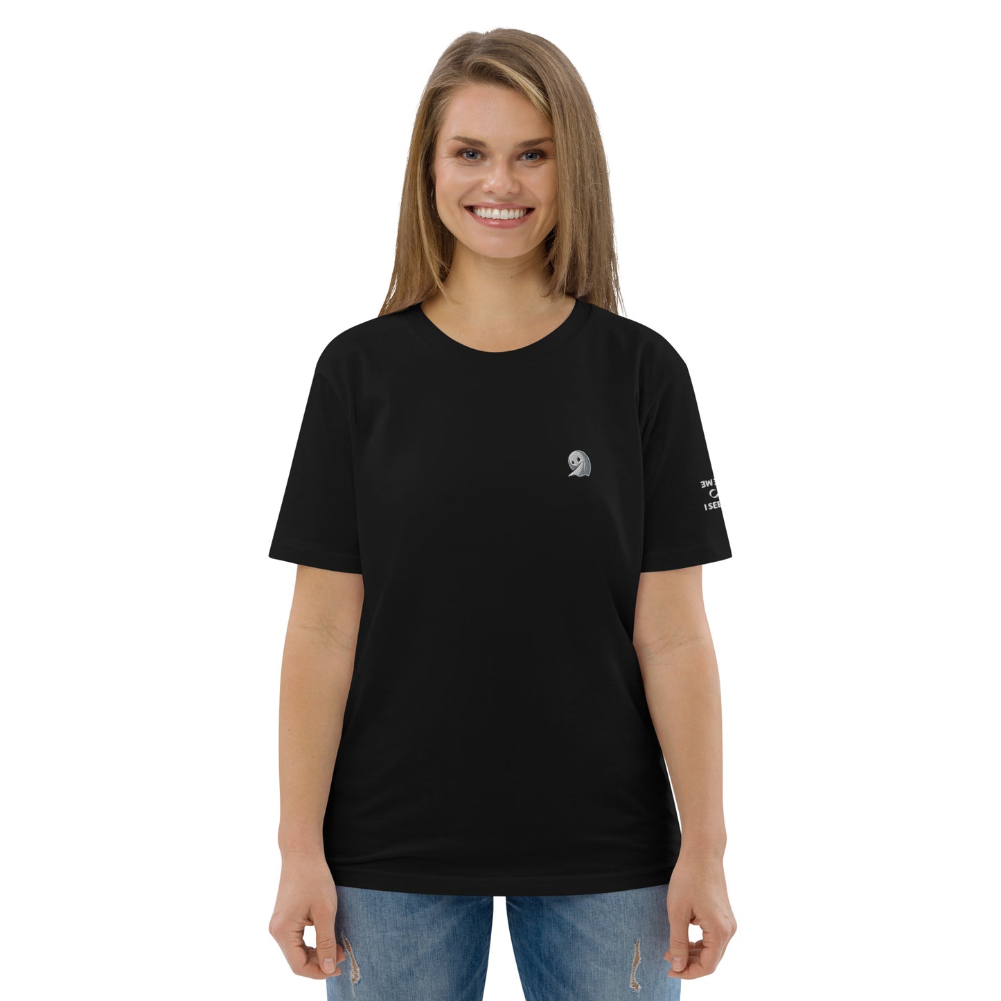 NOMO GHOST Unisex Organic Cotton T-Shirt | Black