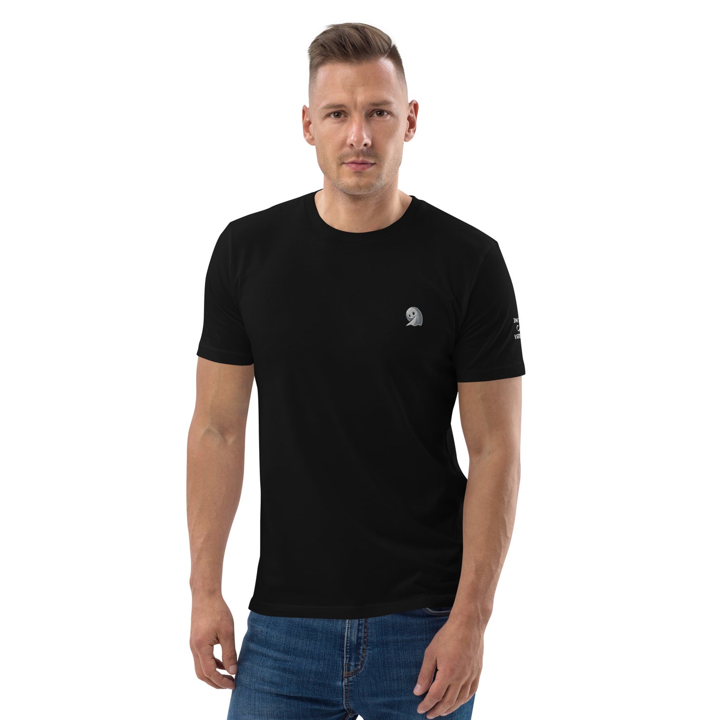 NOMO GHOST Unisex Organic Cotton T-Shirt | Black