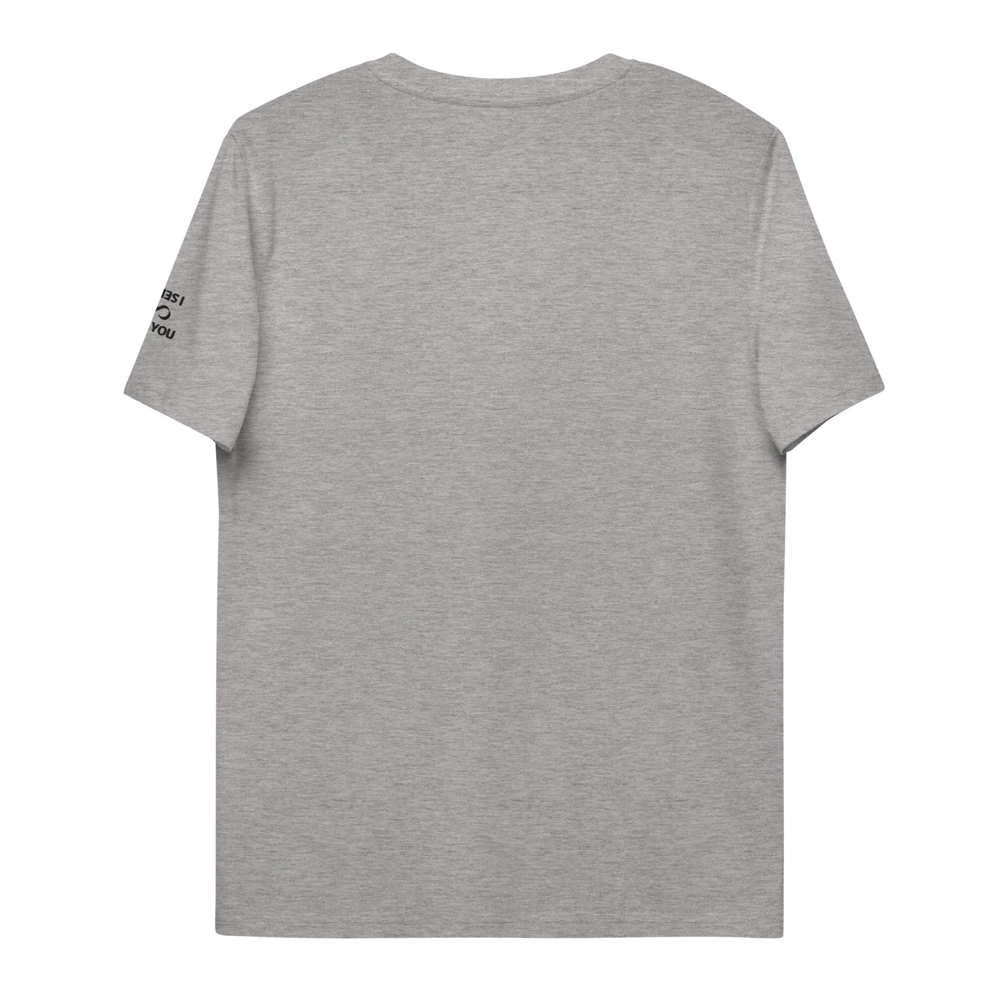 NOMO GHOST Unisex Organic Cotton T-Shirt | Light Grey