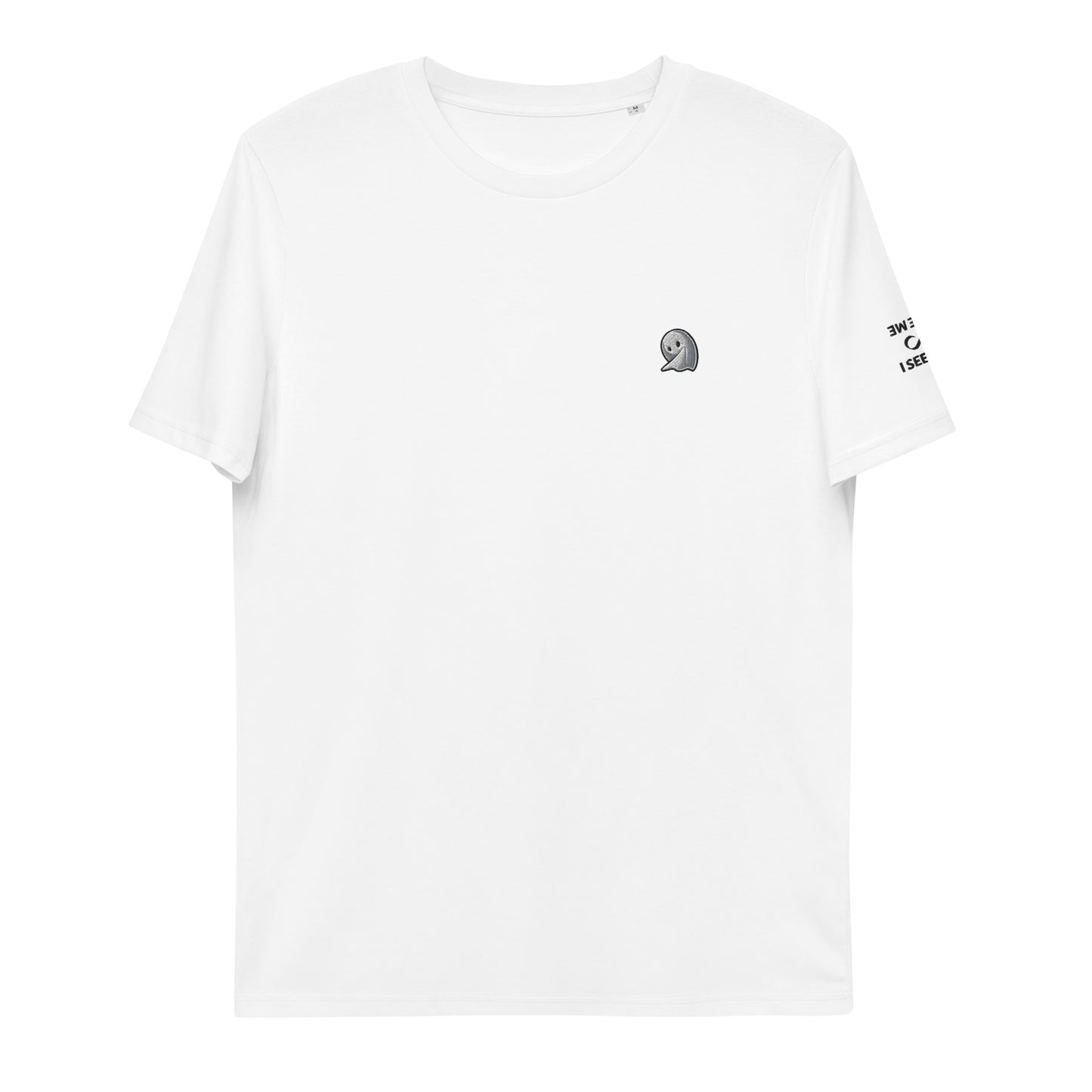 NOMO GHOST Unisex Organic Cotton T-Shirt | White