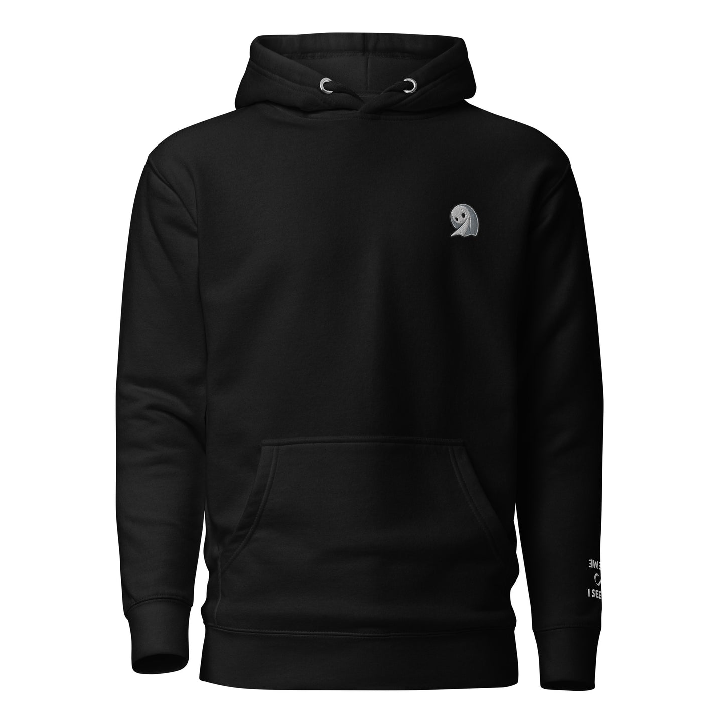 NOMO GHOST Premium Unisex Hoodie | Black