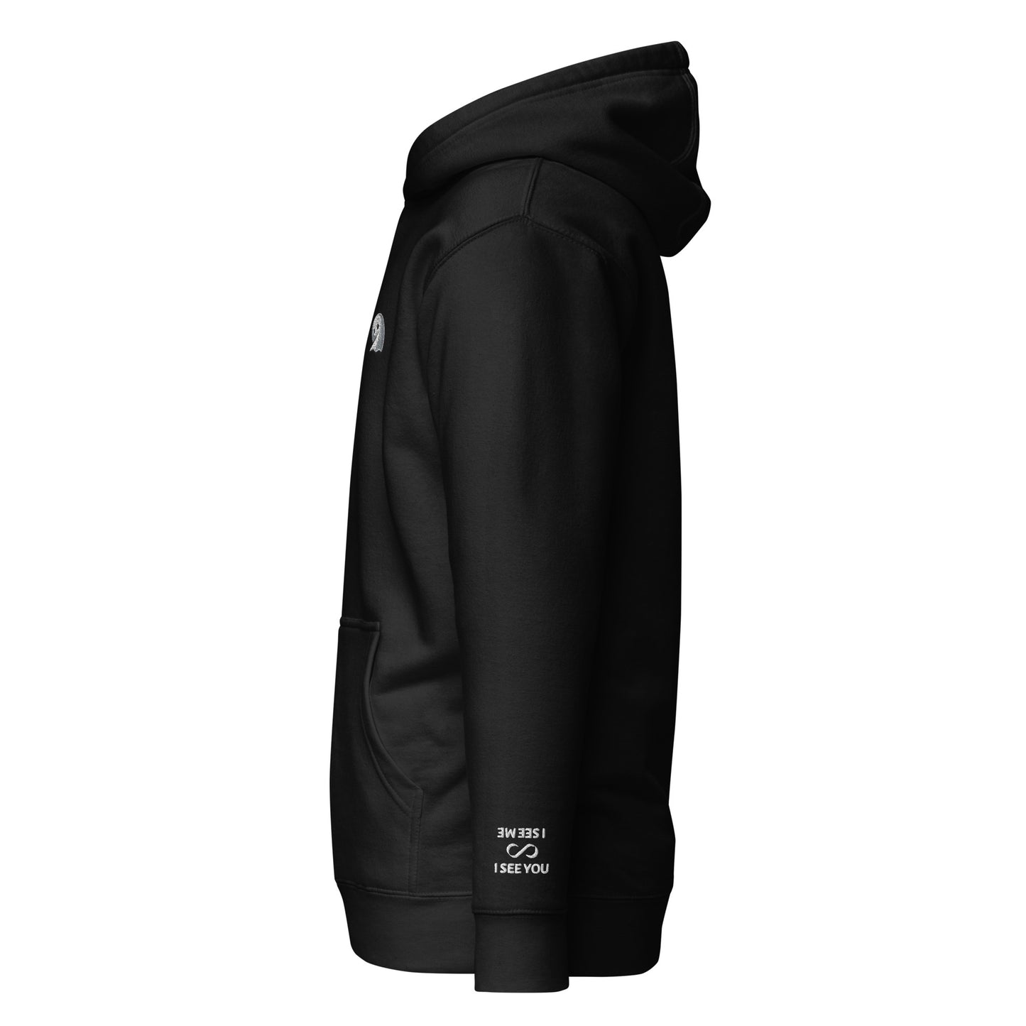 NOMO GHOST Premium Unisex Hoodie | Black