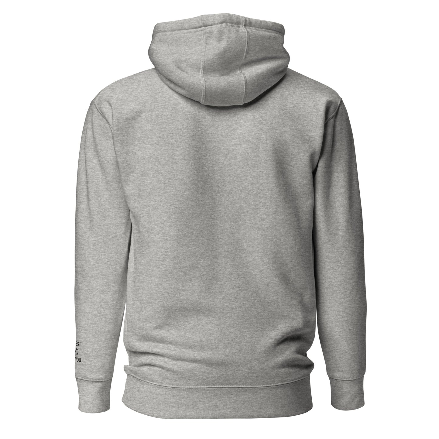 NOMO GHOST Premium Unisex Hoodie | Light Grey