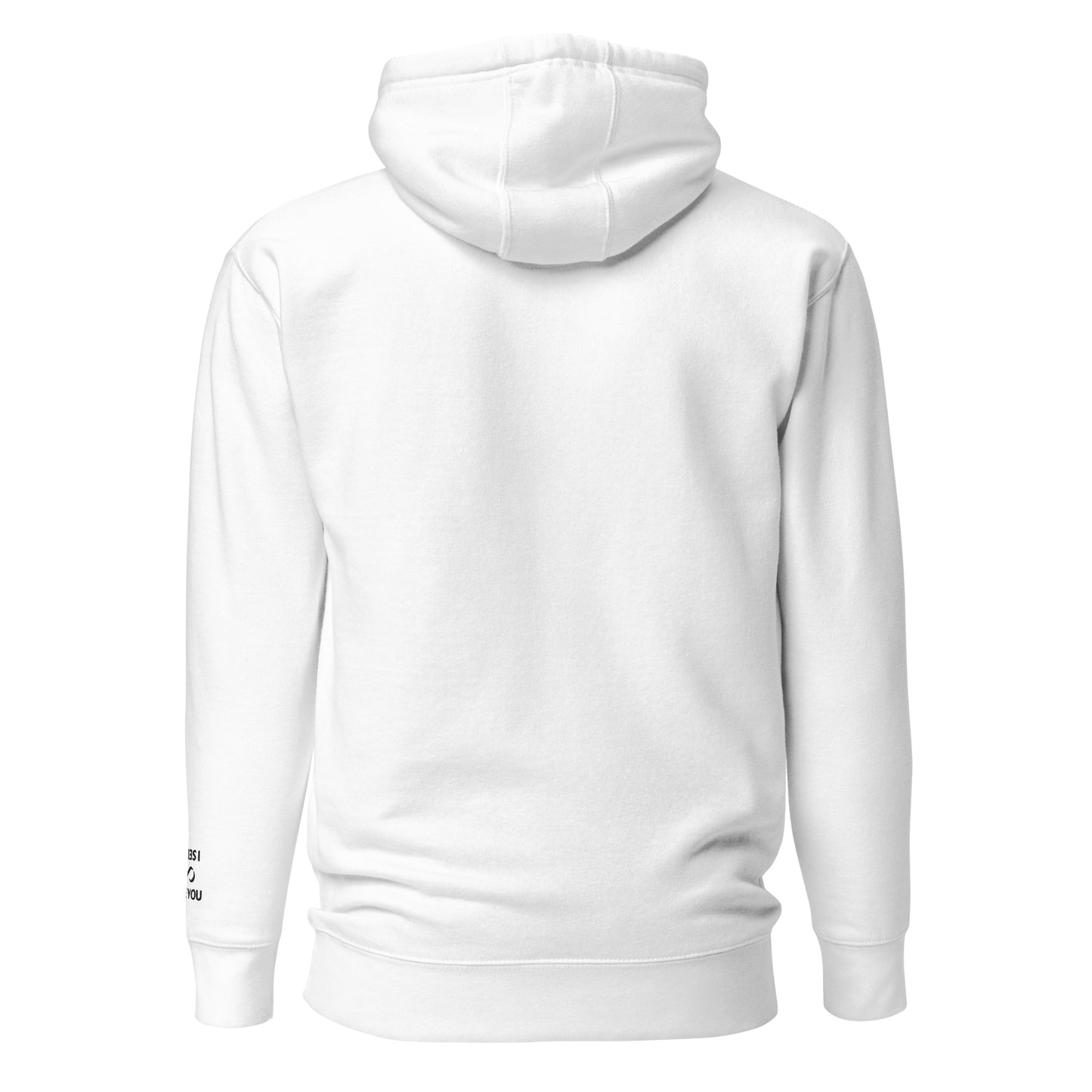 NOMO GHOST Premium Unisex Hoodie | White